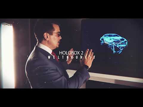 Video: Tony Stark Präsentationen mit der Weltweiten ersten mobilen Holobox