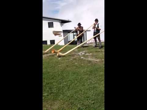 Video: Alphornsound vom Berg 