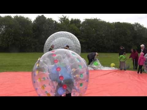 Video: Soccerball, Bumper, Bumperball,Bumperbälle zum Fußball spielen