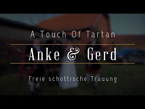 Video: Freie Trauung mit Schottischem Handfasting Ritual und dem Duo "Highland-Sound"