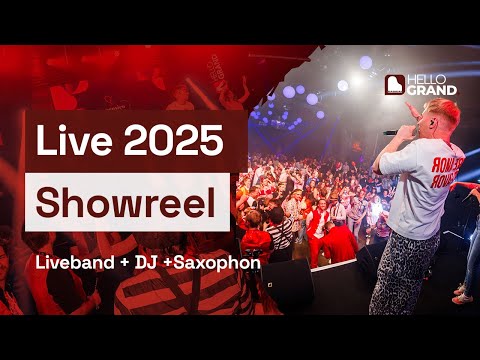 Video: Liveband + DJ - LIVE Showreel 2025