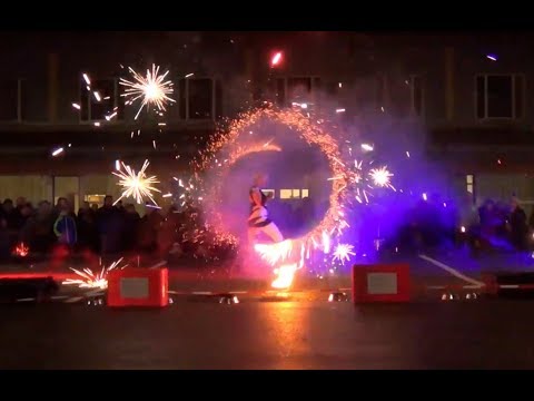 Video: Licht- und Feuershow Q7 (Duo)