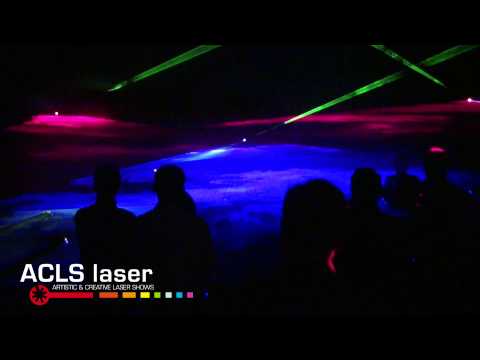 Video: ACLS Lasershows, hier sehen Sie einen Zusammenschnitt meiner Arbeit als Lichtkünstler.