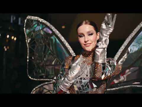 Video: MIRROR BUTTERFLY WALKING