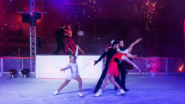 Video: Tango on Ice - 2016 - Idee/ Choreographie / Konzept Les Lionnes 
