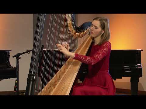 Video: Konzertharfe: Viejo Zortzico - J. Guridi