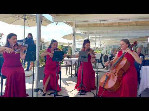 Video: LIVE: W. A. Mozart, Divertimento F-Dur, Allegro (Streichquartett)