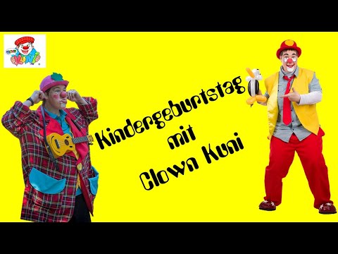 Video: Kindergeburtstage mit Clown Kuni