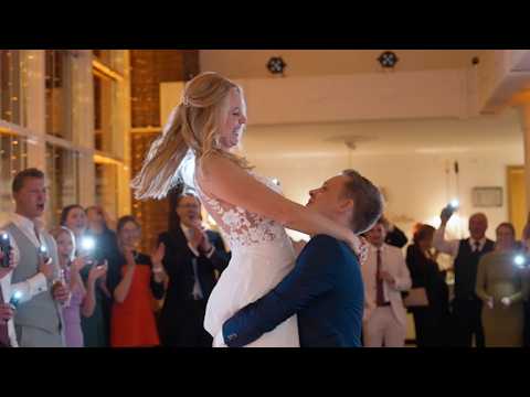 Video: Hochzeit von Leonie &amp; Niklas im wunderschönen Landgut Stüttem