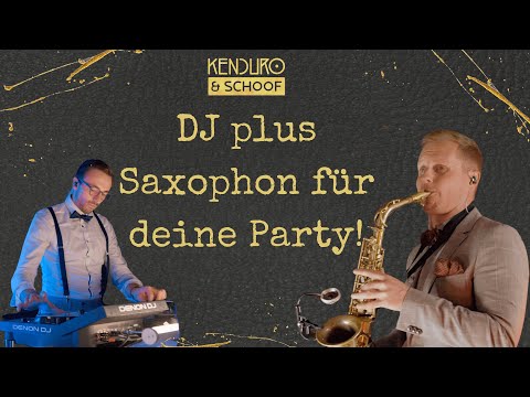 Video: DJ und Saxophonist für deine Party!