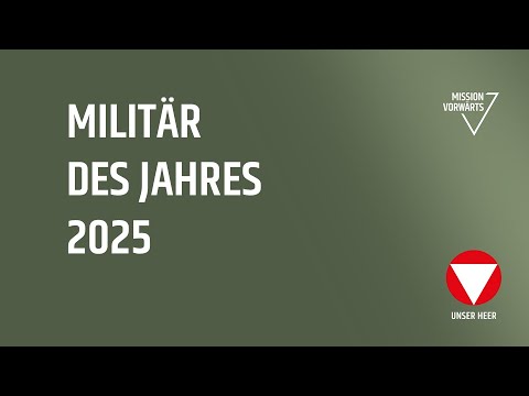 Video: Doppelmoderation "Militär des Jahres 2025"