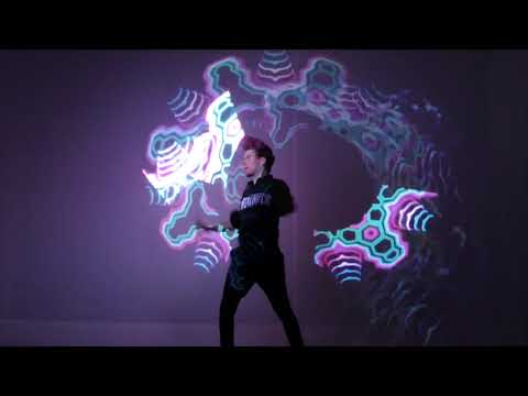 Video: LED Show with Real Time Lightpainting