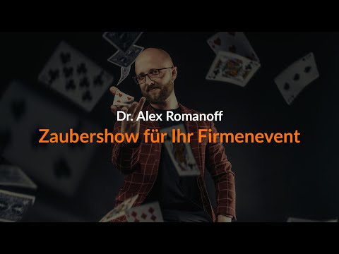 Video: Magier Dr. Alex Romanoff Demo Video