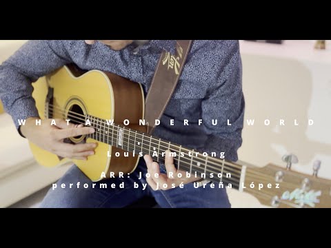 Video: What a Wonderful World • Louis Armstrong • Fingerstyle Guitar Cover