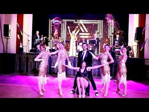 Video: Golden Rhythm - Great Gatsby Show Team mit Band