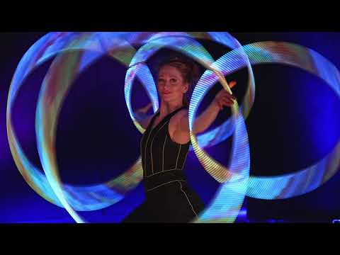 Video: LED-Lichtshow von Flamba Feuershow