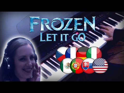 Video: Let it go - in 8 Sprachen - Multilingual cover