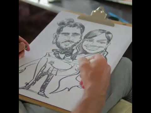 Video: Schnellzeichnen für eine Hochzeit