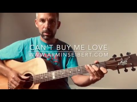 Video: Can&#039;t buy me love - Beatles Fingerstyle Guitar
