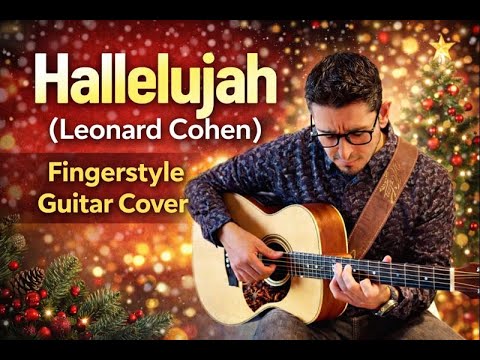 Video: Hallelujah • Leonard Cohen • Fingerstyle Guitar Cover