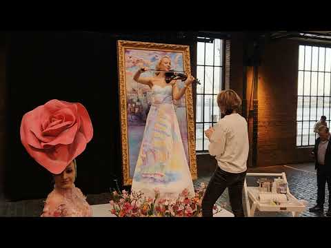 Video: Pinturaa - Musikalischer Kunstakt bei einem Firmenevent