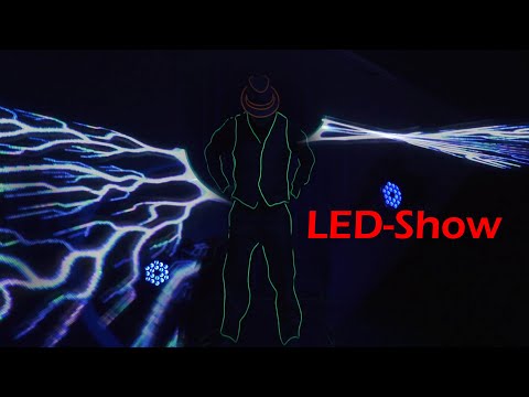 Video: LED-Show und Logo Jonglage