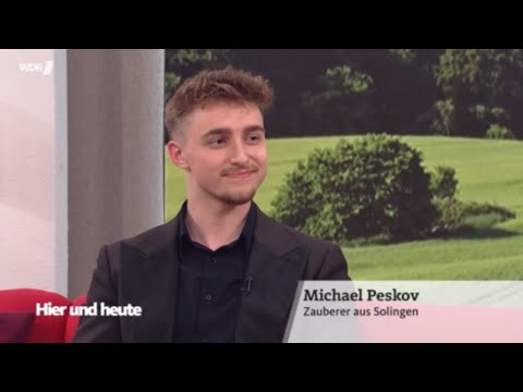 Video: LIVE TV - Michael Peskov bei „Hier und heute“ im WDR