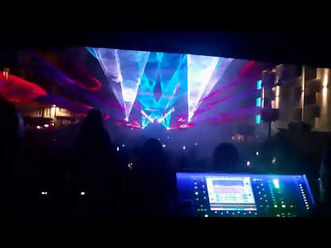 Video: Lasershow Outdoor-Festival