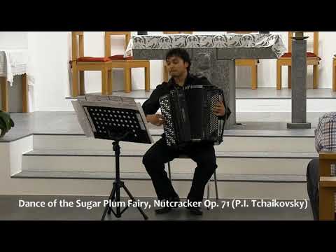 Video: March, Dance of Sugar Plum Fairy, Russian Dance Trepak | P.I.Tchaikowsky, Bearb. Wiatcheslaw Semionow |  Akkordeonkonzert am 20