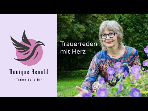 Video: Mit Worten, die tragen – Trauerrednerin Monique Renold stellt sich vor
