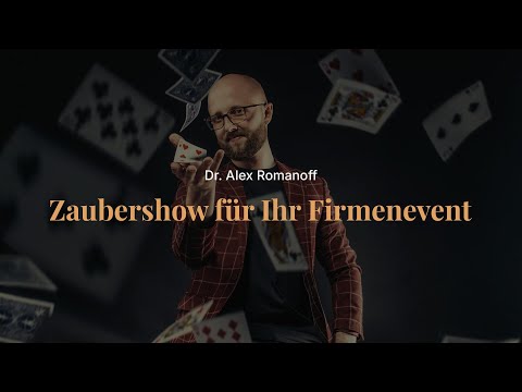 Video: Zauberer Dr. Alex Romanoff Demo Video 2026